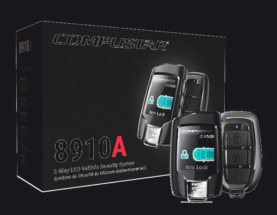 COMPUSTAR 8910 two-way LCD pager kit