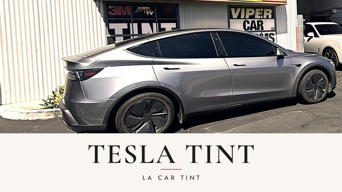 Tesla window tint