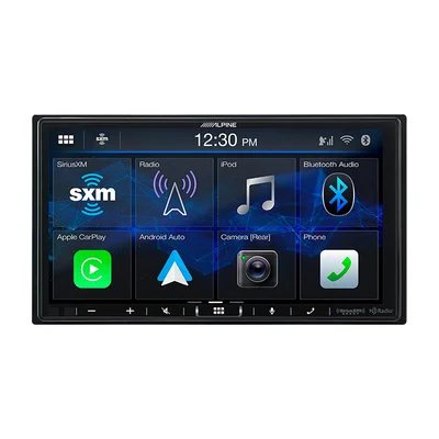 Receptor multimedia Alpine iLX-407 de 7 pulgadas y chasis poco profundo