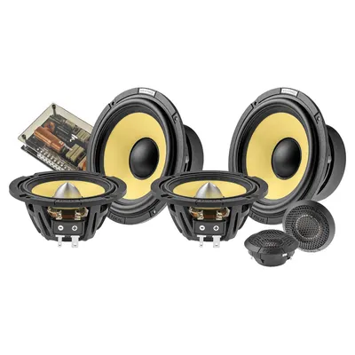 Focal Elite K2 Power ES 165 KX3E 6.5-inch 3-Way Component Kit
