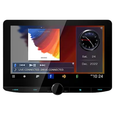 Kenwood DMX1037S 10.1-inch Floating Screen Receiver