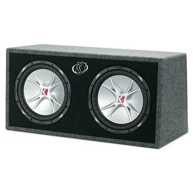 Kicker 07DCVR122 Dual 12-inch CompVR Loaded Enclosure