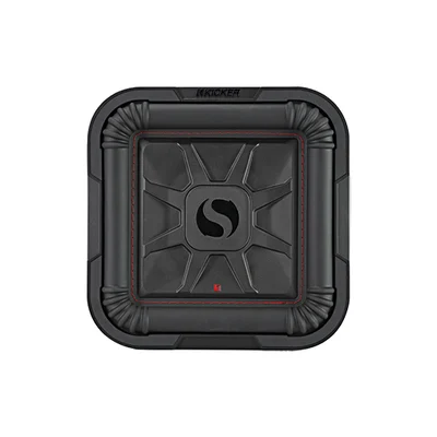 Kicker Solo-Baric L7T 46L7T104 10-inch 4-Ohm Thin Square Subwoofer