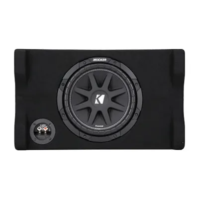 Kicker 48CDF104 10-inch Down-Firing Loaded Enclosure