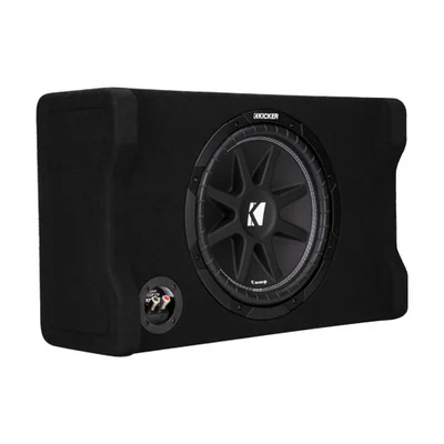 Caja cargada Kicker 48CDF124 Comp de 12 pulgadas hacia abajo