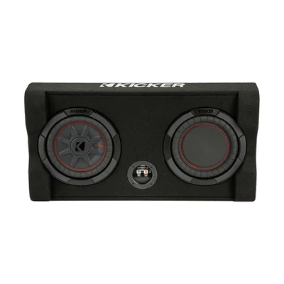 Caja con subwoofer Kicker 48TRTP82 CompRT de 8 pulgadas con disparo hacia abajo
