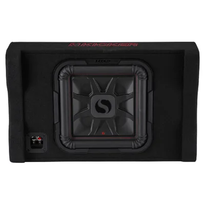 Caja cargada Kicker 49L7TDF122 con L7T de 12 pulgadas hacia abajo