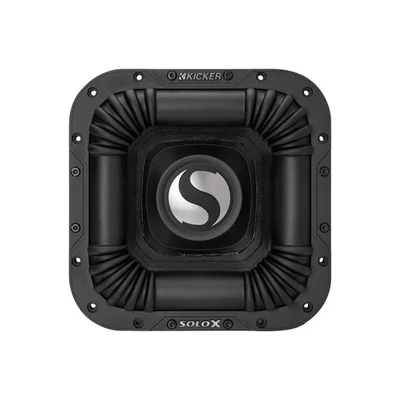 Kicker SoloX L7X 49L7X101 10-inch 1-Ohm Square Subwoofer