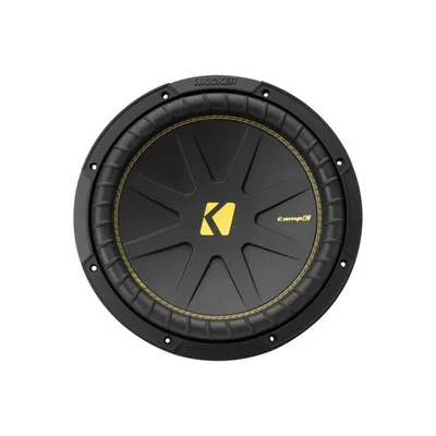 Kicker CompC 50CWCD124 12-inch Dual 4-Ohm Subwoofer