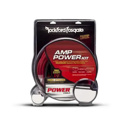 Rockford Fosgate RFK4X 4-Gauge Amp Wiring Kit