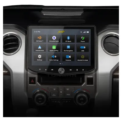 Kit de radio Stinger HORIZON10 RB10TUN14X de 10 pulgadas para Toyota Tundra 2014–2021