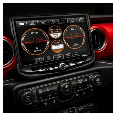 Kit de radio Stinger HEIGH10 SRK-JW18EH de 10 pulgadas para Jeep Wrangler JL 2018 en adelante y Gladiator JT 2020 en adelante